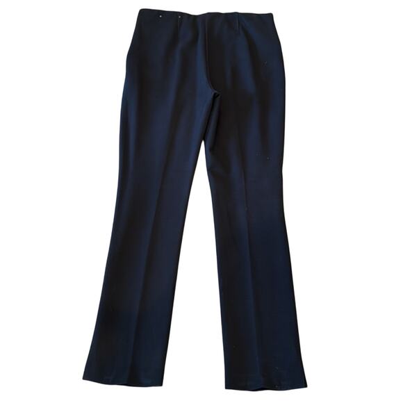 Chico's So Slimming Juliet Black Straight Leg Ponte Pant Size 1R/8R - Picture 3 of 10